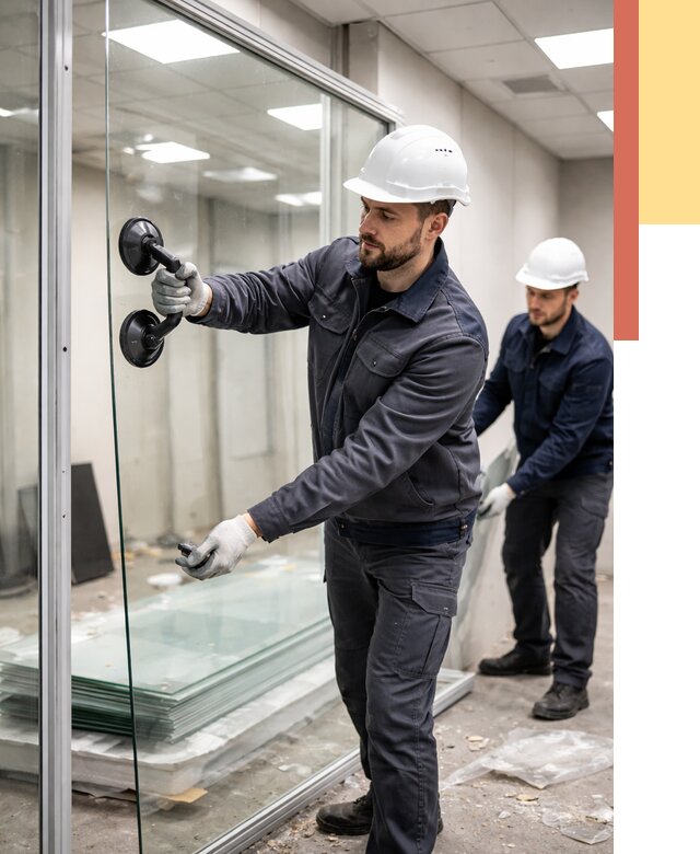 Демонтаж стеклянных перегородок в Архангельске от 3290 руб. — быстро и недорого | ОТДЕЛОЧНИК-Рхн