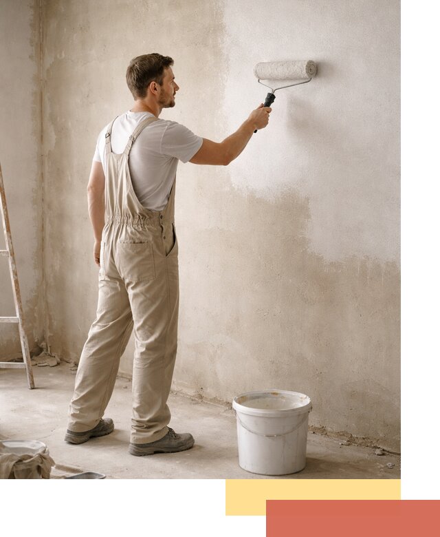 Грунтовка стен под отделку в Архангельске профессиональным раствором