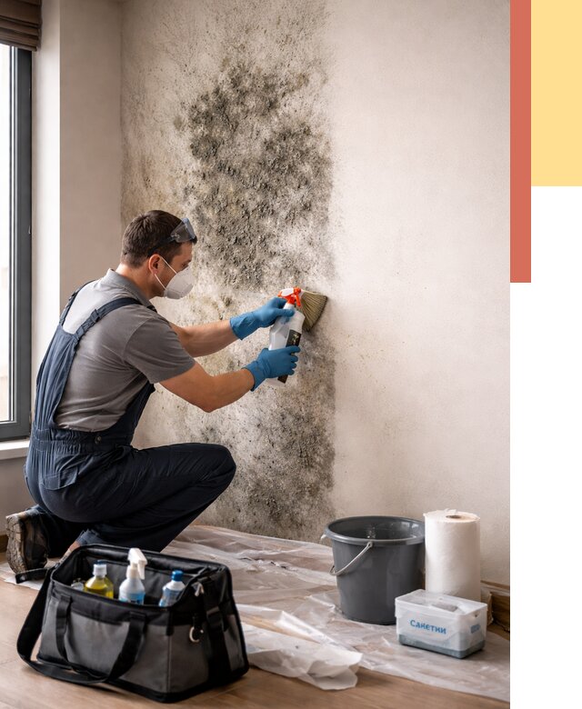 Удаление плесени со стен в Архангельске от 2210 руб. — быстро и недорого | ОТДЕЛОЧНИК-Рхн