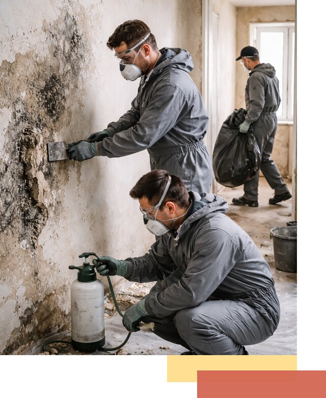 Удаление плесени со стен профессионально в Архангельске