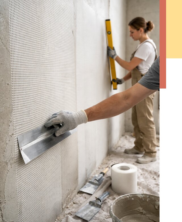 Армирование стен стеклосеткой в Архангельске от 3290 руб. под ключ | ОТДЕЛОЧНИК-Рхн