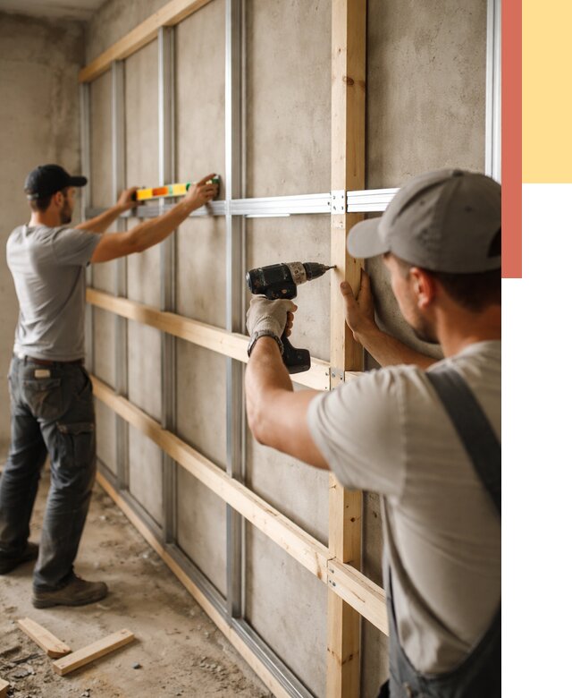 Устройство обрешетки под панели в Архангельске от 2159 руб. — монтаж под ключ | ОТДЕЛОЧНИК-Рхн