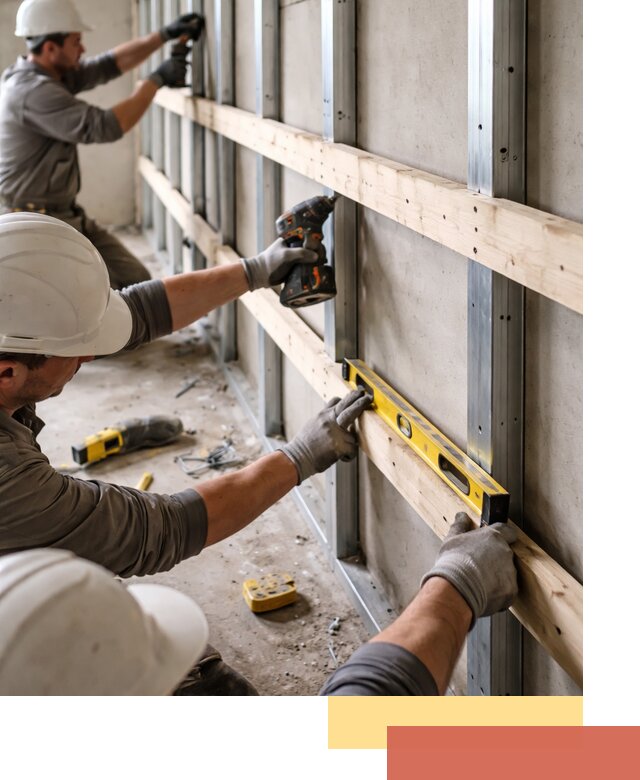 Устройство обрешетки под панели в Архангельске