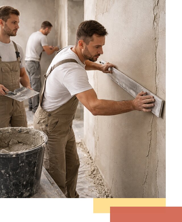 Штукатурка стен без маяков в Архангельске быстро и качественно