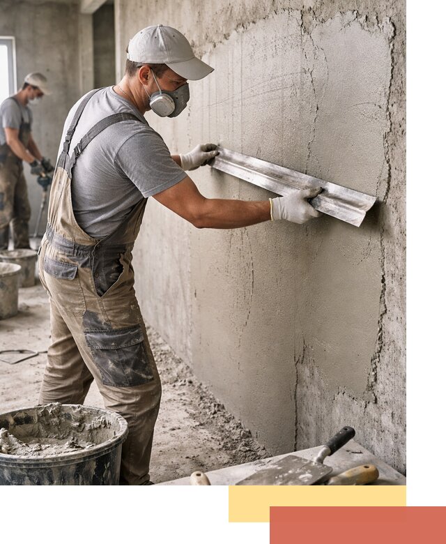 Штукатурка бетонных стен в Архангельске качественно и долговечно