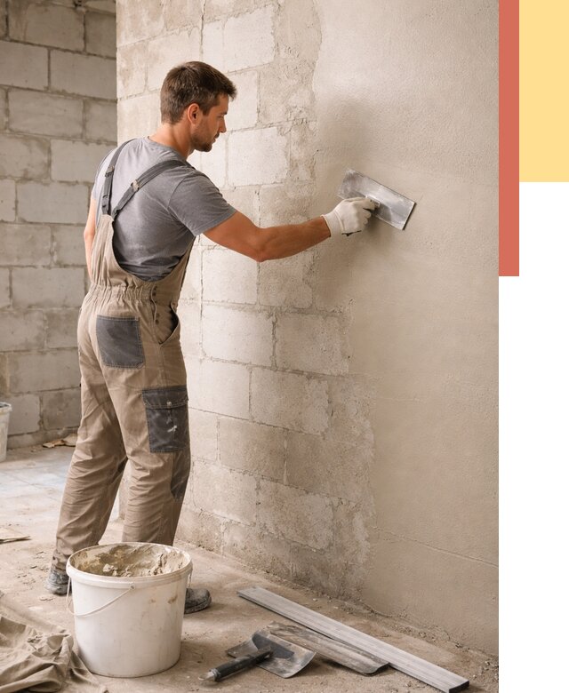 Штукатурка стен из газобетона в Архангельске от 2159 руб./м2 — быстро и недорого | ОТДЕЛОЧНИК-Рхн