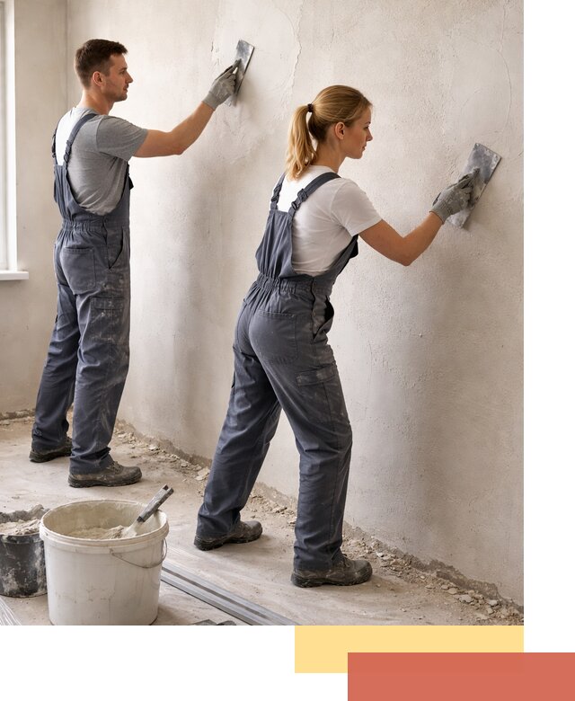 Штукатурка стен под обои в Архангельске профессионально и быстро
