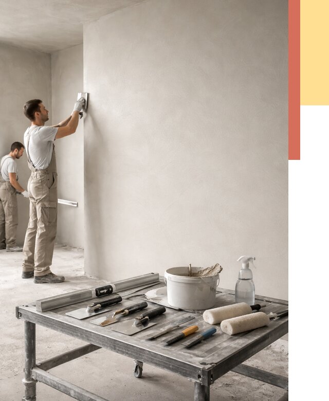 Штукатурка стен под покраску в Архангельске от 4626 руб./м² — качественно и недорого | ОТДЕЛОЧНИК-Рхн