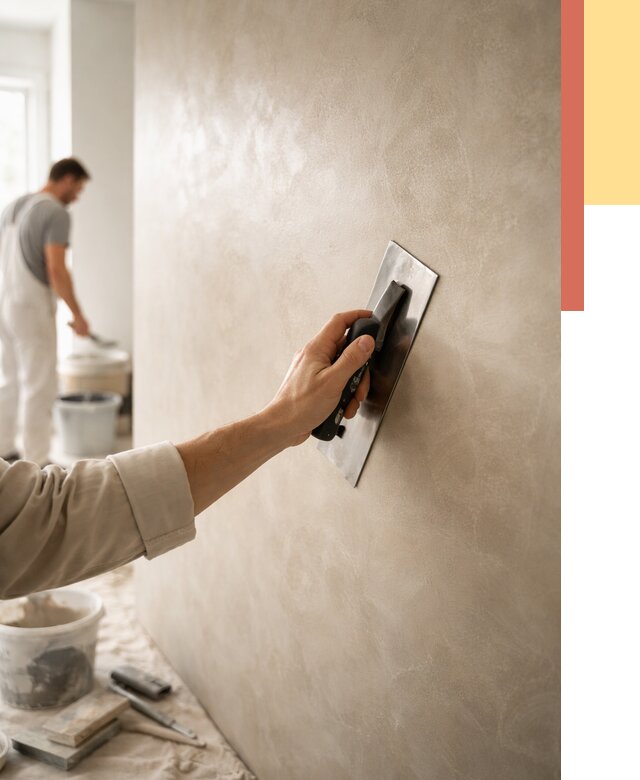 Венецианская штукатурка в Архангельске от 3598 руб/м² — нанесение стен под ключ | ОТДЕЛОЧНИК-Рхн