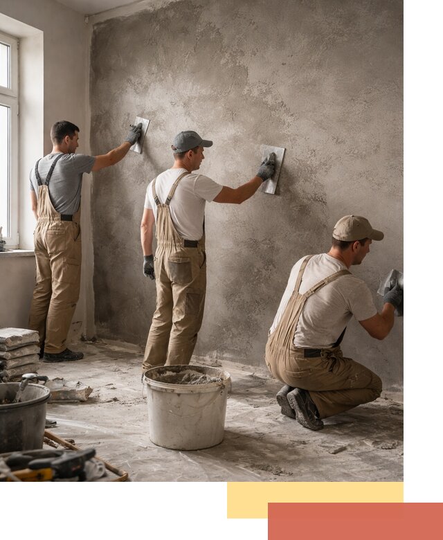 Декоративная штукатурка под бетон в Архангельске для стен и потолков