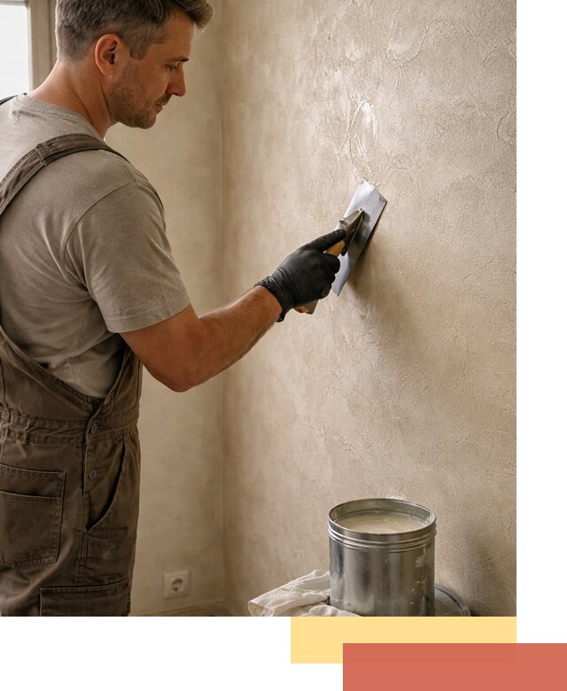 Нанесение воска на штукатурку в Архангельске для защиты и блеска