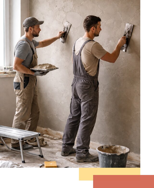 Ремонт декоративной штукатурки и восстановление фактуры в Архангельске