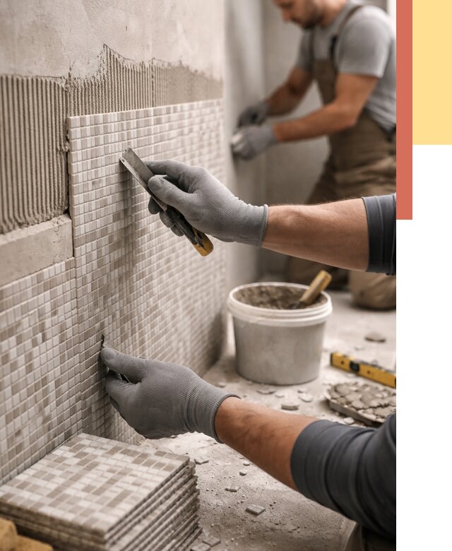 Облицовка стен мозаикой в Архангельске от 3290 руб/м2 — укладка мозаики на стены | ОТДЕЛОЧНИК-Рхн