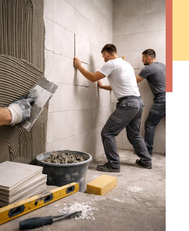 Укладка плитки на стены в Архангельске от 874 руб. — качественно и недорого | ОТДЕЛОЧНИК-Рхн