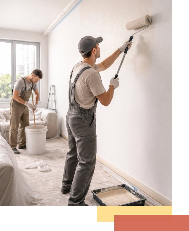 Покраска стен в офисе в Архангельске — быстрый и качественный ремонт