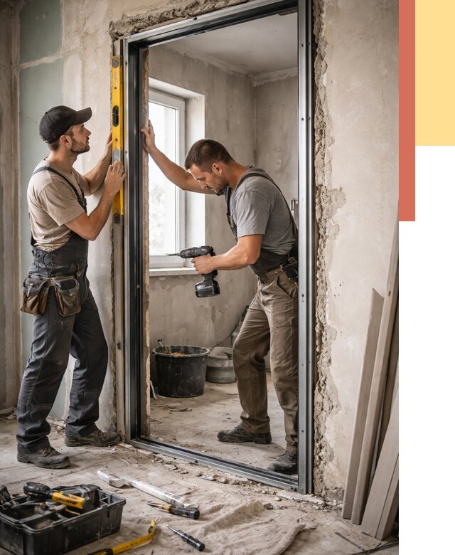 Закладка дверного проема в Архангельске от 3598 руб. — быстро и недорого | ОТДЕЛОЧНИК-Рхн