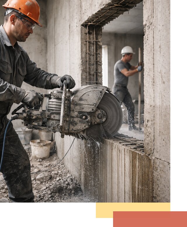 Алмазная резка проемов в Архангельске быстро и точно