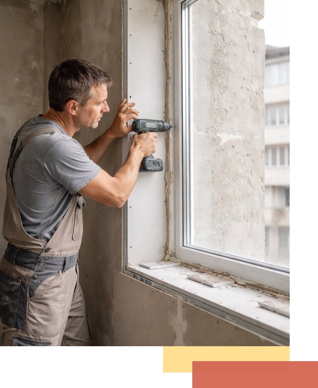 Монтаж гипсокартонных откосов в Архангельске под ключ