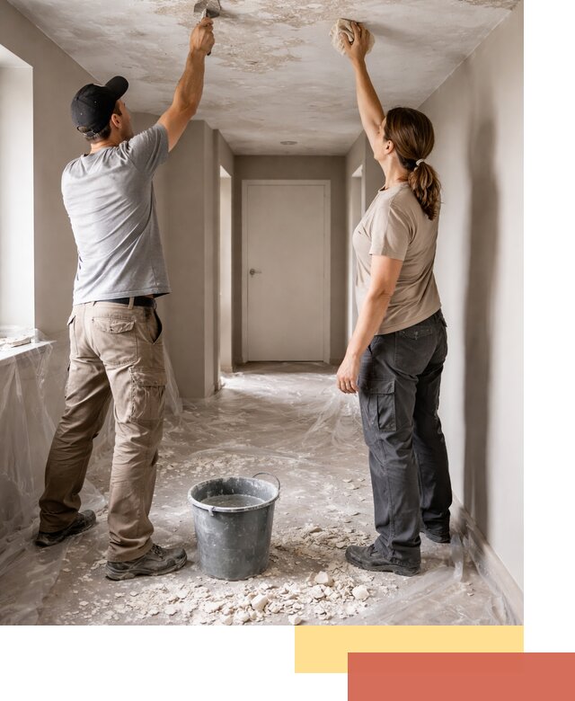 Удаление побелки с потолка в Архангельске — быстро и аккуратно