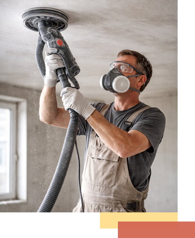 Шлифовка потолка в Архангельске — качественная подготовка под отделку