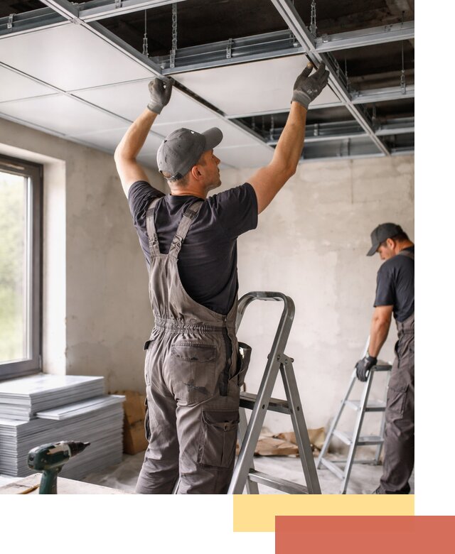 Монтаж кассетного потолка в Архангельске качественно и быстро