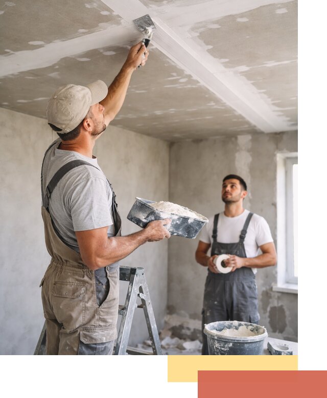 Обработка швов потолка ГКЛ в Архангельске: качественная заделка и шпатлевка