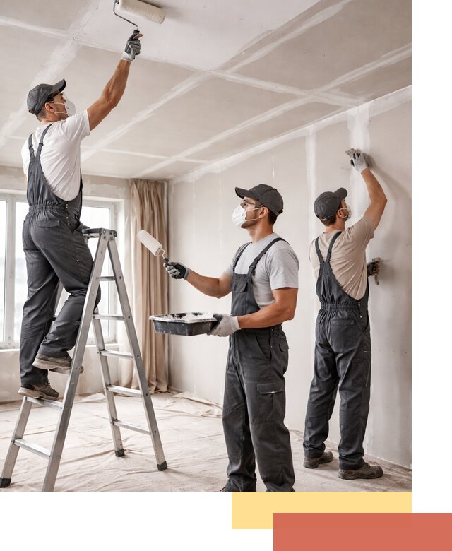 Покраска потолка из гипсокартона в Архангельске качественно и недорого