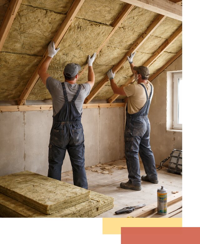 Утепление потолка минеральной ватой в Архангельске