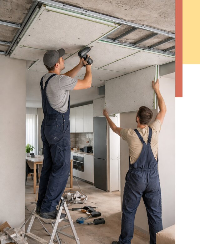 Шумоизоляция потолка панелями зипс в Архангельске от 1902 руб. под ключ | ОТДЕЛОЧНИК-Рхн